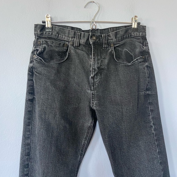 🛑SOLD Prana Men’s Straight Slim Feener Jean in Washed Black Size 31W x 30L - Picture 2 of 9